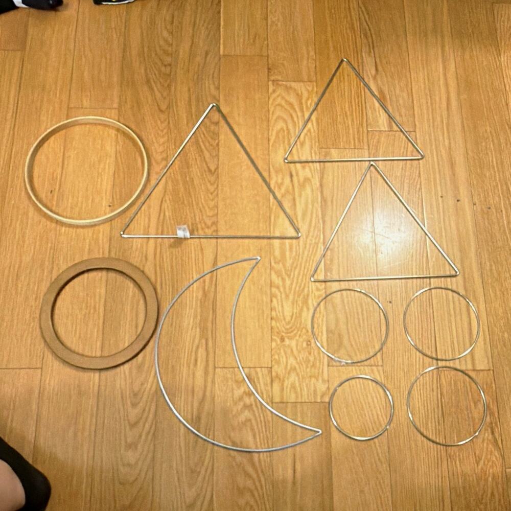 Metal Craft Form Hoop Frames Novelty Shapes